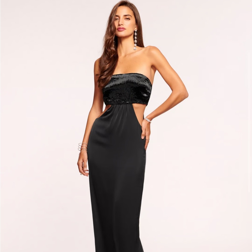 Ramy Brook Mariah Cutout Maxi Dress NWT